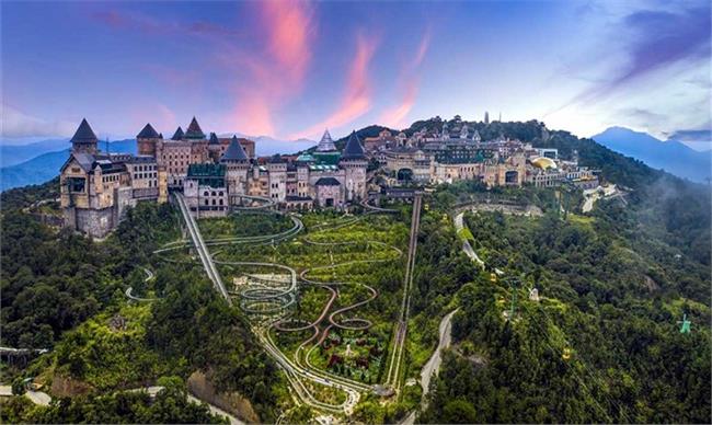 Escape on Ba Na hills and witness the spectacular views of Danang from the famous Golden Bridge