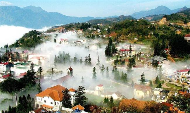 Sa Pa - town in the mist