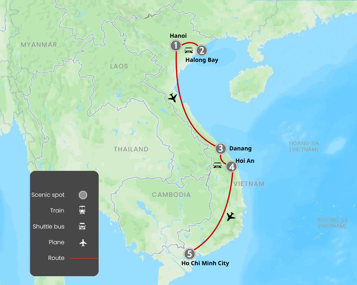 Majestic Vietnam Journey 9 Days