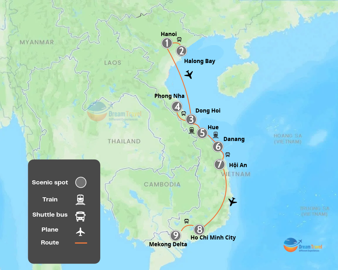 14 Days Discover and Experience in Vietnam by Train